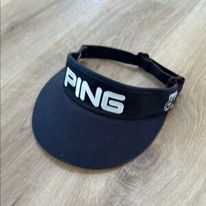 PING Black Golf Visor